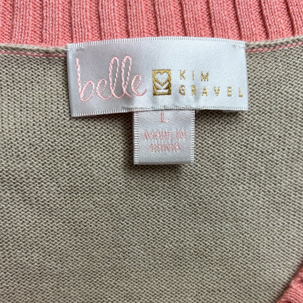 Belle by Kim Gravel color block sweater - Picture 3 of 8